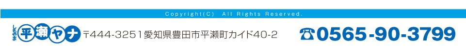 下山｜平瀬ヤナ｜愛知県豊田市平瀬町カイド40-2